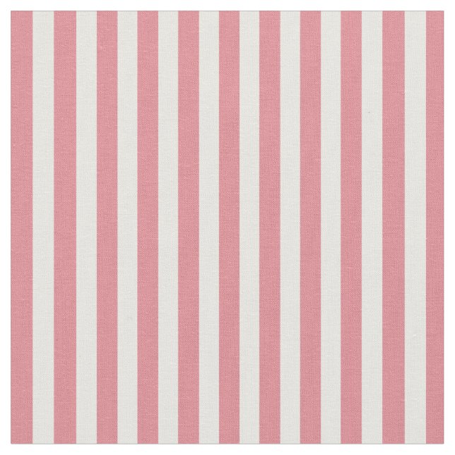 Pink Striped Craft Fabric (Close Up)