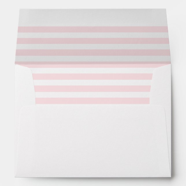 Pink striped envelope (Back (Bottom))