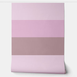 Pink Striped Ombre Wallpaper