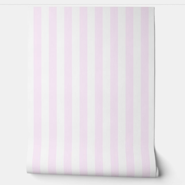 Pink Striped Wallpaper (Unrolling)