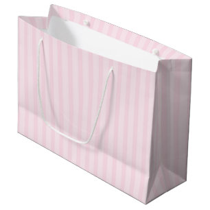 Pink Stripes 1 Large Gift Bag