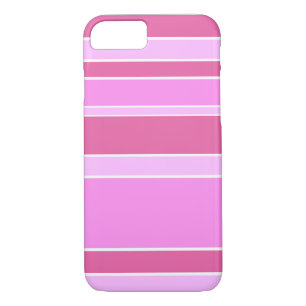 Pink stripes iPhone 8/7 case