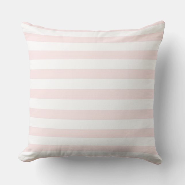 Pink Stripes Cushion (Front)