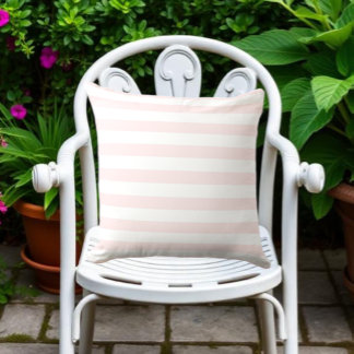 Pink Stripes Cushion