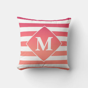 Pink Stripes Cushion