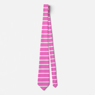Pink Stripes Design Tie