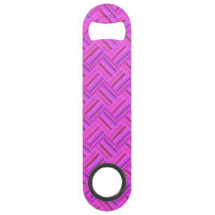 Pink stripes diagonal weave pattern
