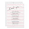 Pink Stripes Girl Baby Shower Poem