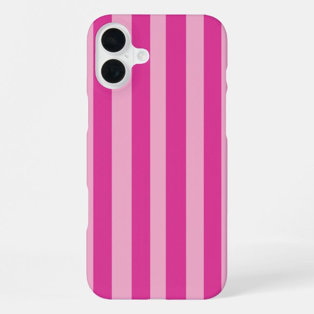 Pink Stripes  iPhone Case (Back)