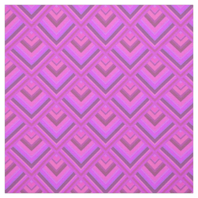 Pink stripes scale pattern fabric (Swatch)