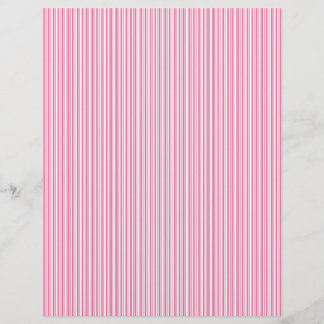Pink stripes scrapbook paper design