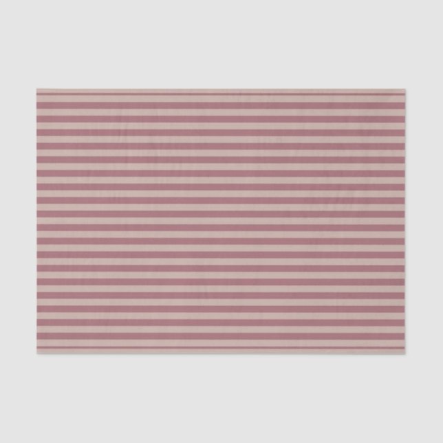 Pink Stripes Tissue Paper (Front)