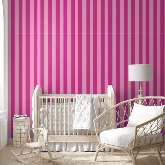 Pink Stripes Wallpaper