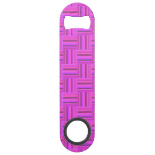 Pink stripes weave pattern