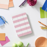 Pink Stripes, White Stripes, Striped Pattern iPad Mini Cover<br><div class="desc">Elegant,  stylish and sophisticated stripes in pink and white colour. Modern and trendy gift,  perfect for the stripes lover in your life.</div>