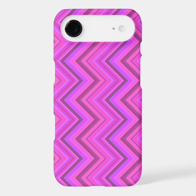 Pink stripes zigzag pattern (Back)