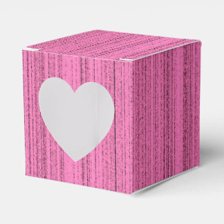 Pink Strips Favour Box