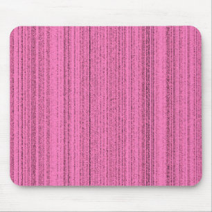 Pink Strips Mouse Mat