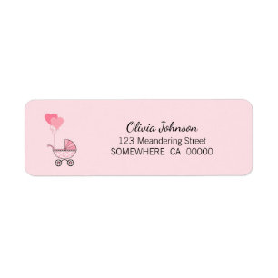 Pink Stroller Return Address