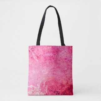 Pink Structures made in manual on a paper paintsba Tote Bag