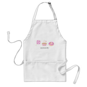 Pink stuffs apron