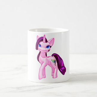 Pink Sugar Horse Magic Coffee Mug