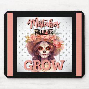 Pink Sugar Skull Delights Mouse Mat