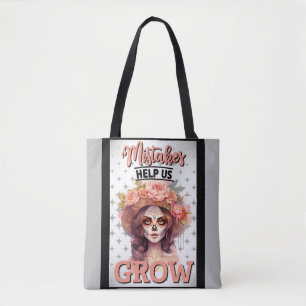 Pink Sugar Skull Delights Tote Bag