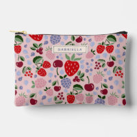 Pink Summer Fruit Berries Bridesmaid Personalised