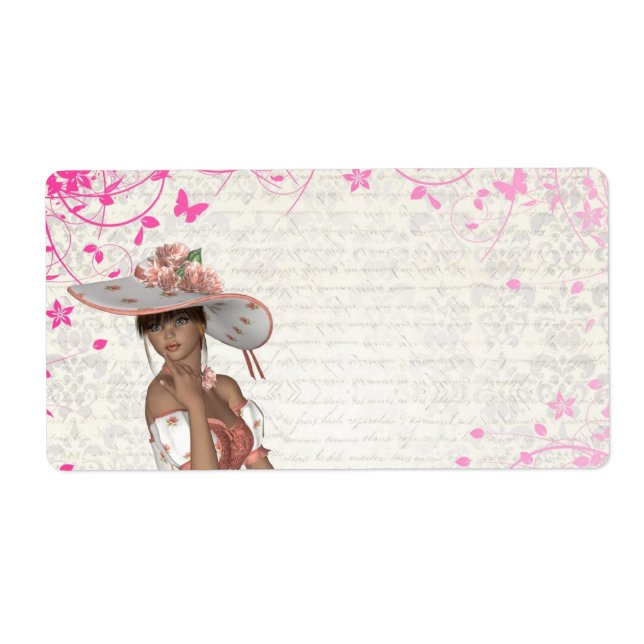 Pink summer girl (Front)