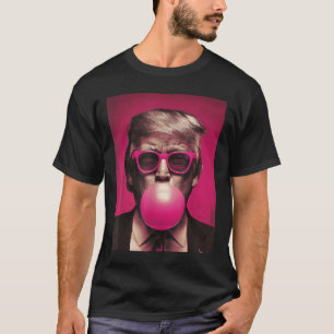Pink Sungles Trump Bubble Gum  T-Shirt