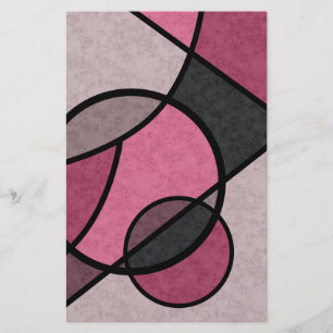 Pink Sunrise , abstract Flyer