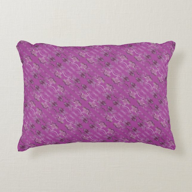 Pink Sunset Decorative Cushion (Front)