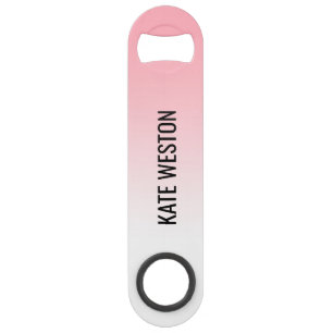 Pink Sunset Gradient Monogram