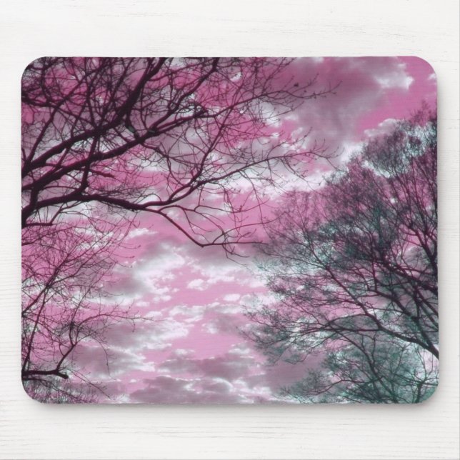 Pink Sunset Mouse Mat (Front)