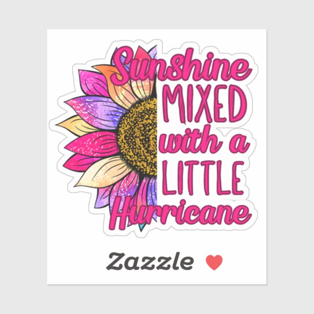 Pink "Sunshine Mixed with a Little Hurricane" (Sheet)