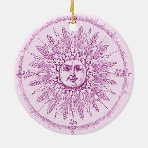 Pink Sunshine Ornament