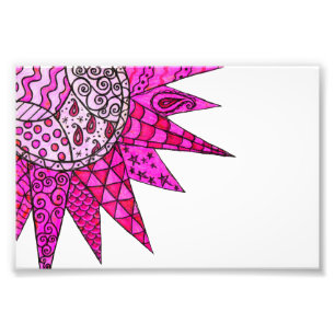 Pink Sunshine - photographic print