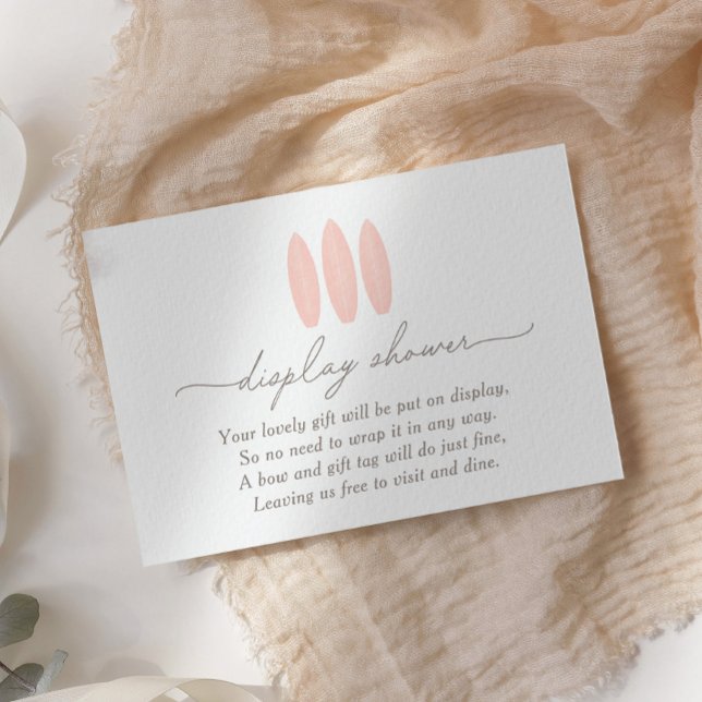 Pink Surf Baby on Board Display Shower Enclosure Card (Creator Uploaded)