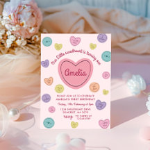 Pink Sweetheart Candy Valentine Birthday