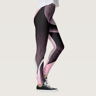Pink Swirl 45 Leggings