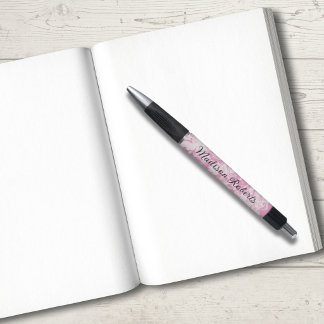 Pink Swirl Custom Name