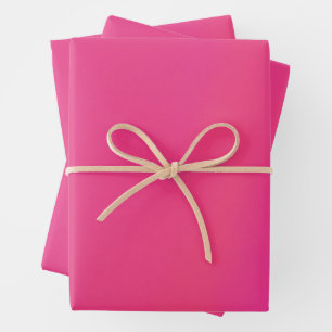 Pink Swirl Digital Print Wrapping Paper Sheet
