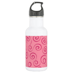 Pink Swirls 532 Ml Water Bottle