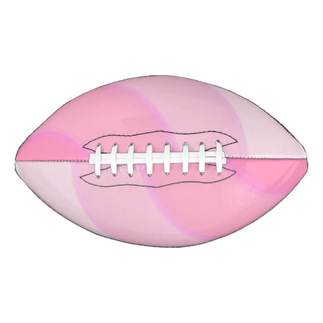 Pink Swirls American Football (Front)