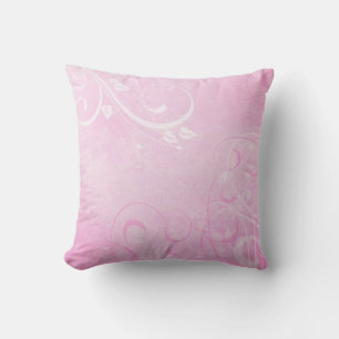 Pink Swirls Cushion