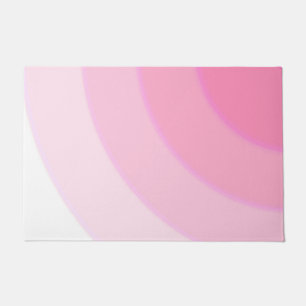 Pink Swirls  Doormat