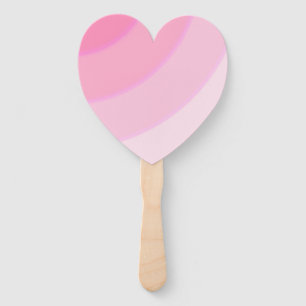 Pink swirls Set of Fans