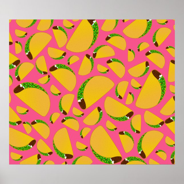 Pink tacos poster (Front)
