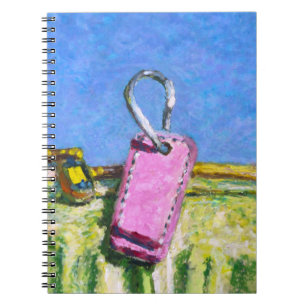 Pink Tag Expressionist Paintings iPad mini Notebook